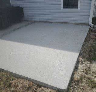 Concrete Patio